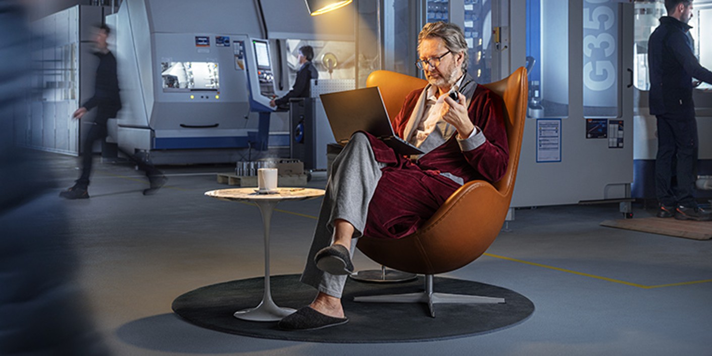 Simple, hassle-free production. Thanks to automation and digitalisation solutions by Hoffmann Group.