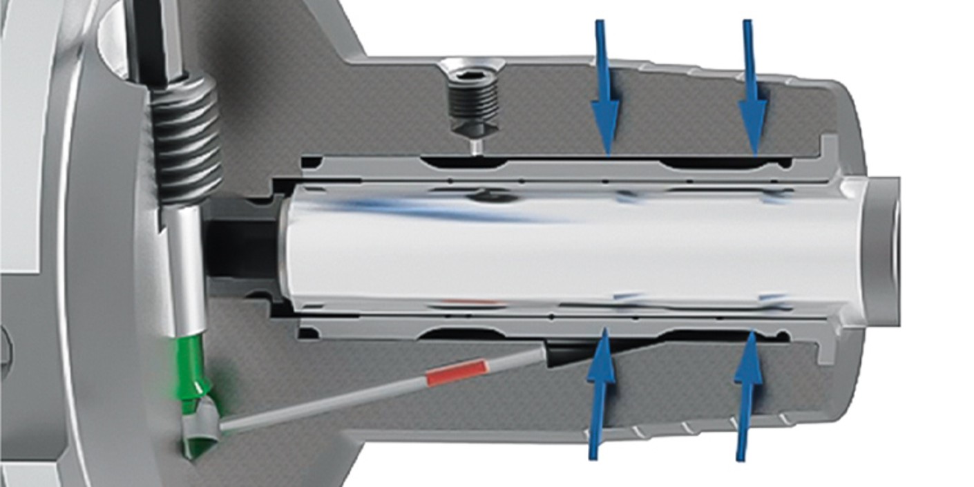 Hydraulic chuck: function and design