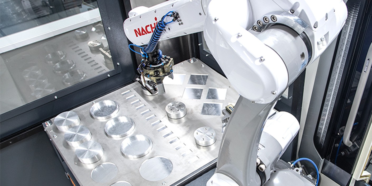 sistemi asservimento macchine utensili con robot