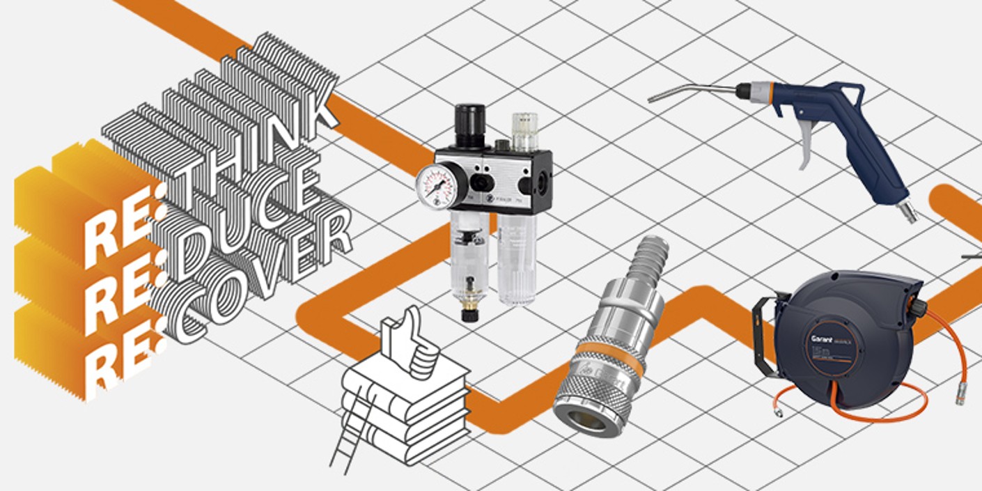 Effizienter Druckluft-Einsatz