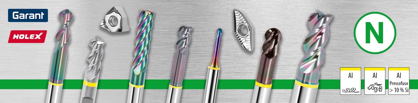 Classificazione fresa per alluminio