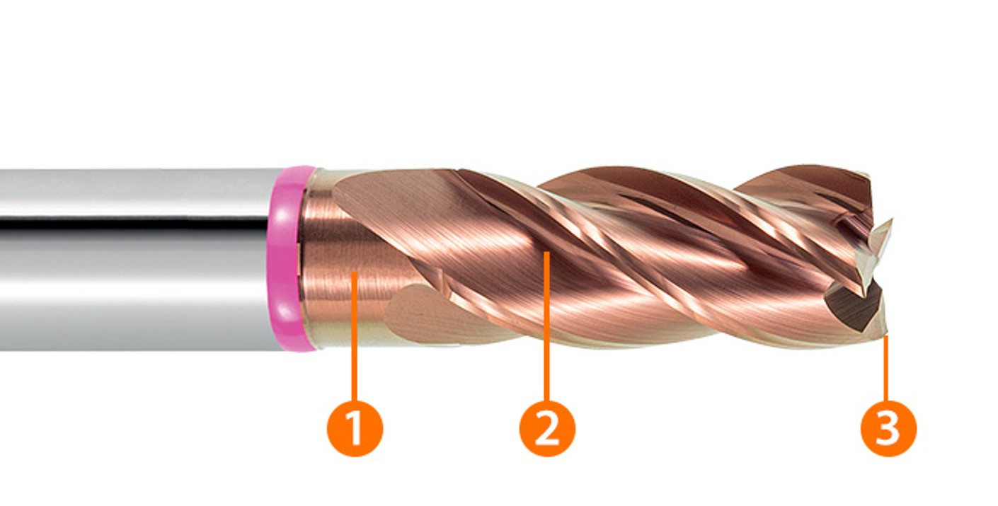 punta fresa HMI HPC sgrossatura titanio