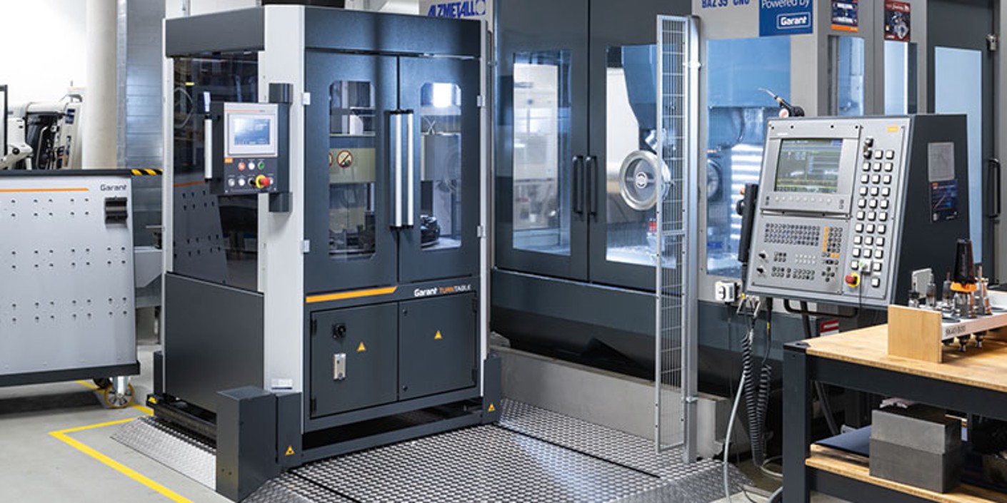 sistemi automazione macchine utensili GARANT Turntable